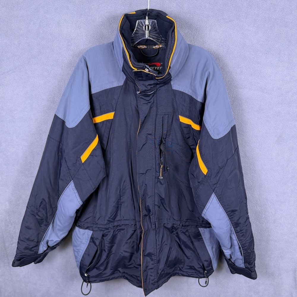 Obermeyer Mens ATC Blue Ski Jacket Large Snowboard‎ Winter Coat Y2K Vintage